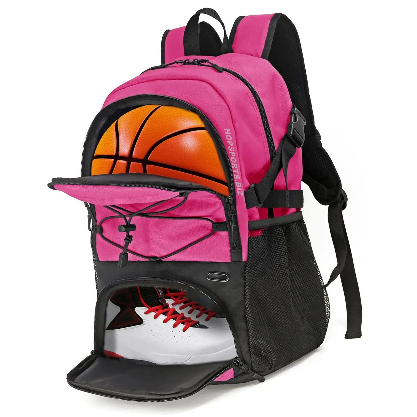 Custom Sports Backpack with Ball Compartment All Sports Bag Gym for Basketball Football Volleyball Soccer Backpack & Bags - 图片 6