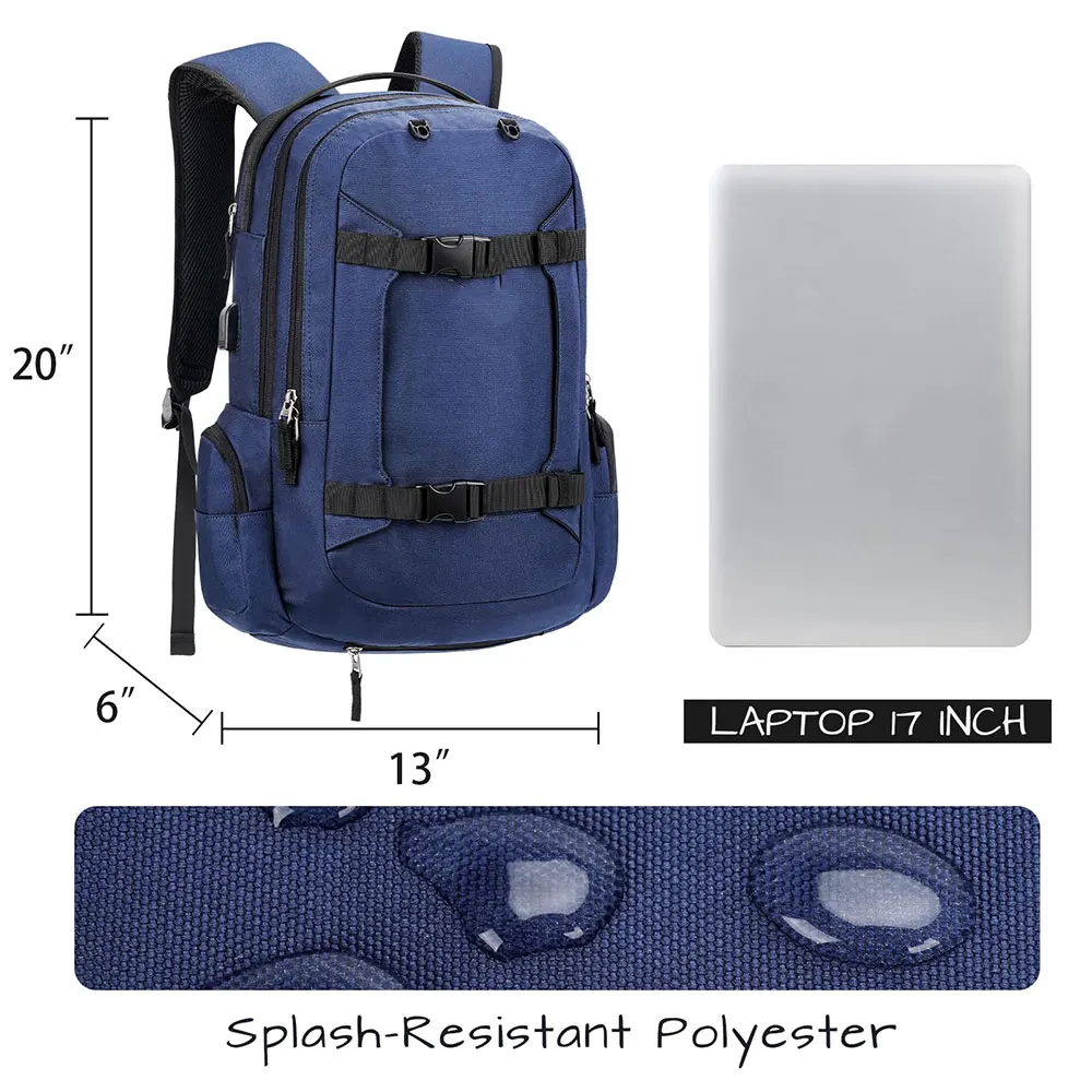 OEM Sports Bag for Basketball Soccer Volleyball Swim Gym Travel Basketball Backpack With Separate Ball Holder - 图片 5