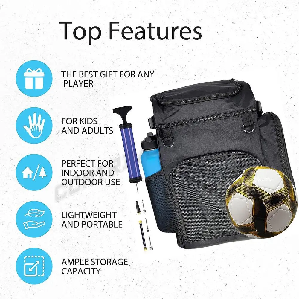 Sports Balls Bags Compartment Sneaker Ball Volleyball Bag Custom Backpacks Gym Sport Soccer Basketball Backpack - 图片 3