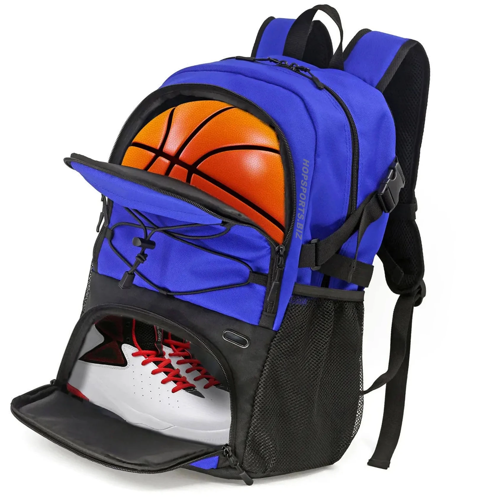Custom Sports Backpack with Ball Compartment All Sports Bag Gym for Basketball Football Volleyball Soccer Backpack & Bags - 图片 5