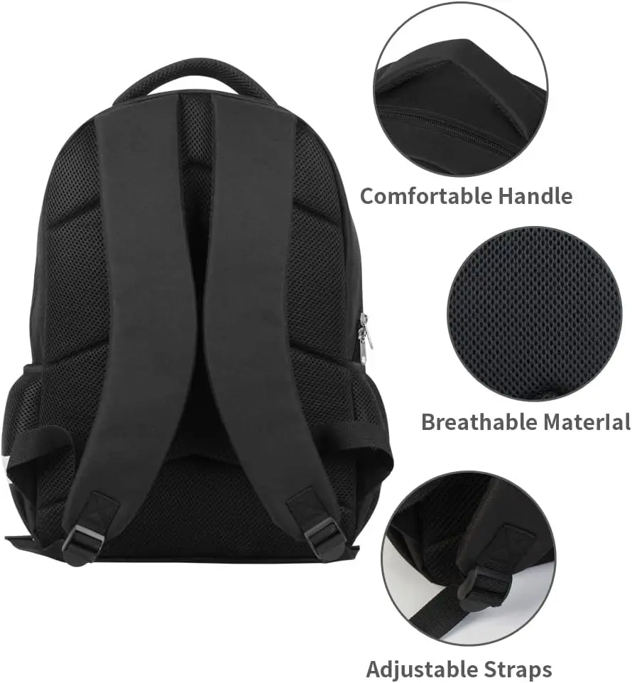 Durable Basketball Backpack with Ball Compartment Lightweight Sports Bag for Men Women Gym Outdoor Use - 图片 4