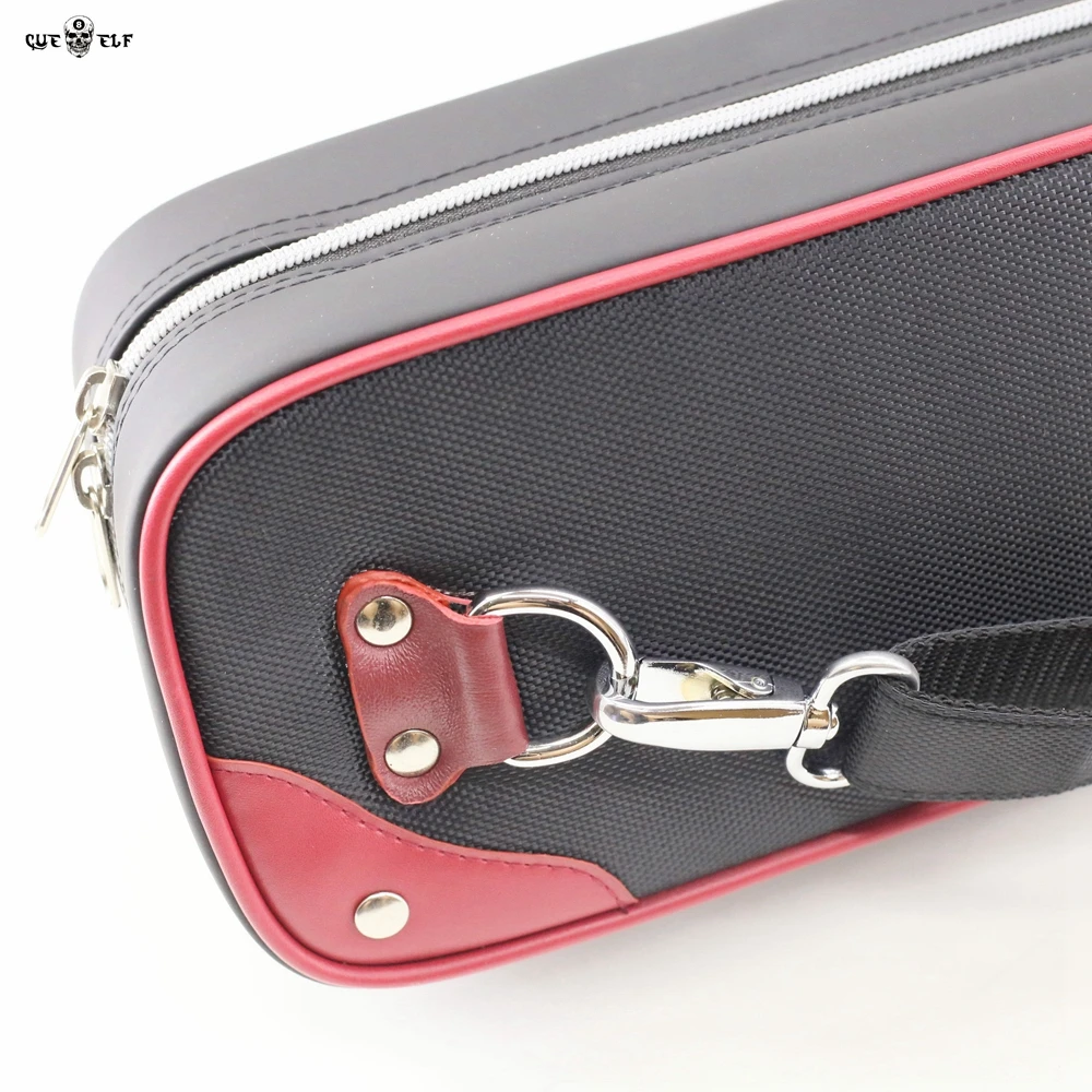 Cueelf Modern Style Leather Pool Cue Case Hot Selling Billiard Cue Stick Bag Rod Box Material - 图片 5