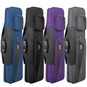 Custom Waterproof Double Shoulder Straps Billiard Cue Bag  Pool Cue Carrying case Soft 4 Butts 4 Shafts