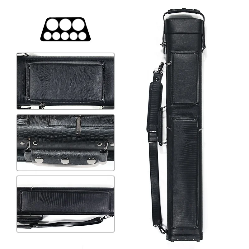 Promotion Sale Classic Fashion Design  Billiard Sports 3B5S Pool Cue Bag  8 Holes Pool Stick Carry Case - 图片 2