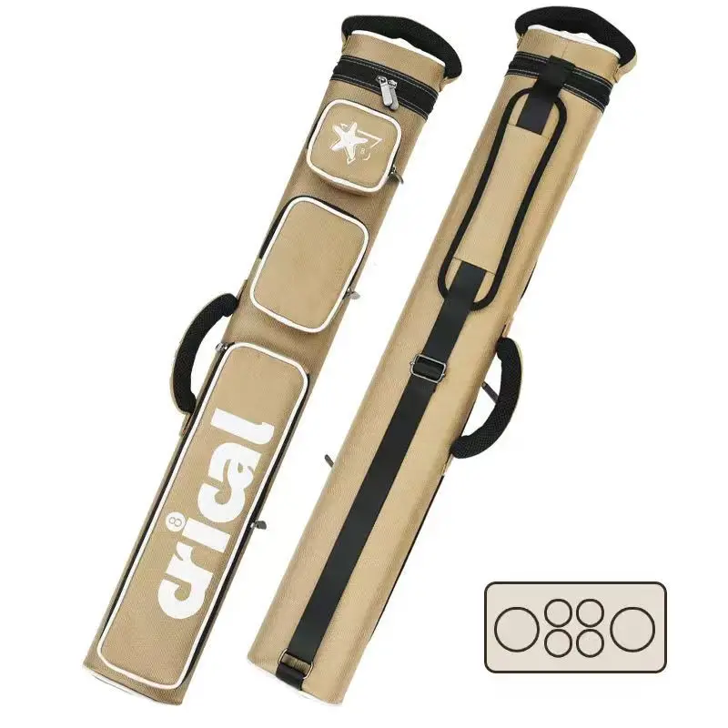 Wholesale 1/2 Split Large Capacity 6 Hole Pool Cue Bag High Quality - 图片 3