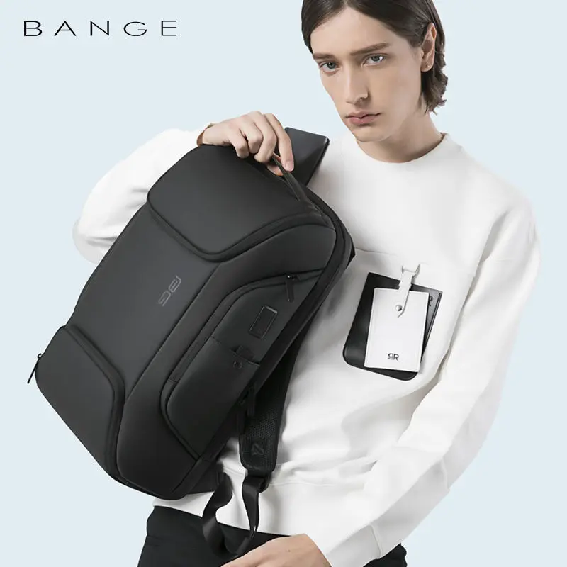 High Quality Large Capacity Notebook School Bag Wholesale Custom Men Waterproof Laptop Backpack Travel Bag with Usb Charging - 图片 4