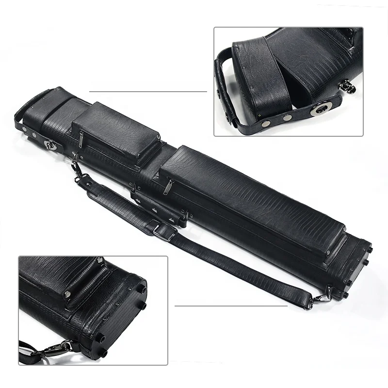 Promotion Sale Classic Fashion Design  Billiard Sports 3B5S Pool Cue Bag  8 Holes Pool Stick Carry Case