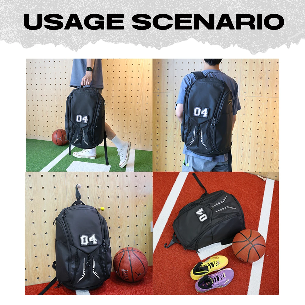 Kopbags Waterproof Casual Sports Backpack Basketball and Football BackpackTraining Bag - 图片 3