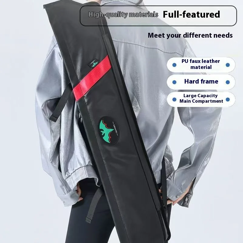 High Quality Rainbow 1/2 Split Ball Snooker & Billiard Cases 3x4 Pool Cue Outer Bag Seven-Hole Frame Upgrade for Pool Billiard - 图片 2