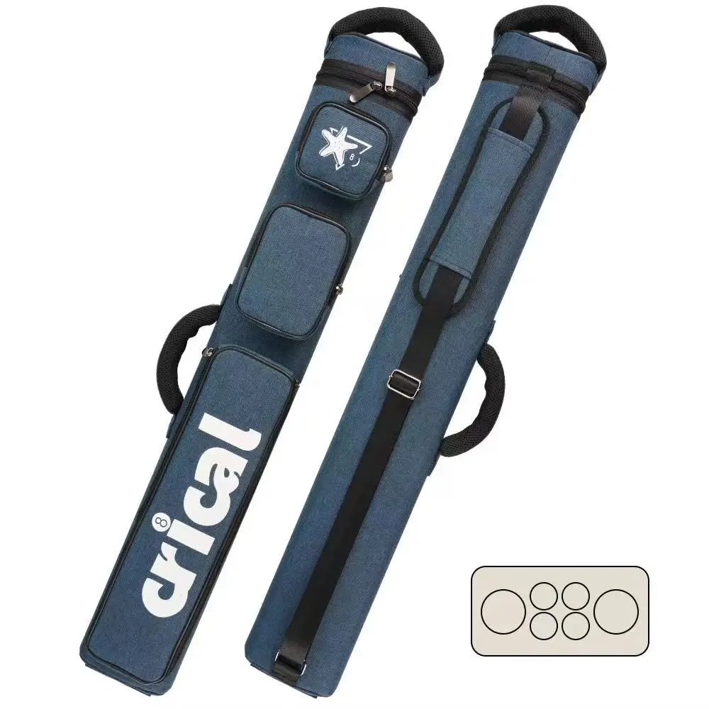 Wholesale 1/2 Split Large Capacity 6 Hole Pool Cue Bag High Quality - 图片 6