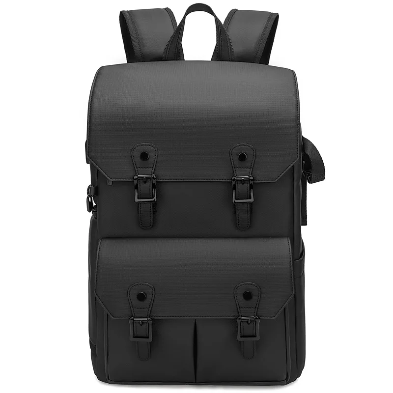 SLR Double Shoulder Photography Backpack Large Capacity Waterproof Anti-theft Outdoor Film Camera Bag Zipper Portable EVA for - 图片 4