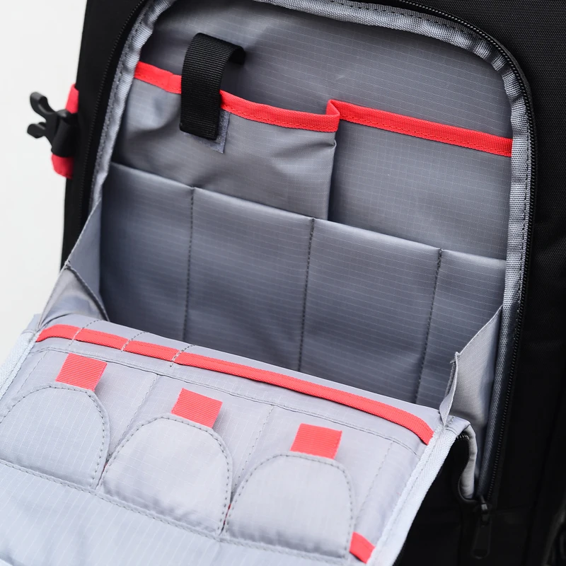 Custom Waterproof Trolley Camera Backpacks Professional DSLR Lens Bags Photography Equipment Backpack - 图片 2