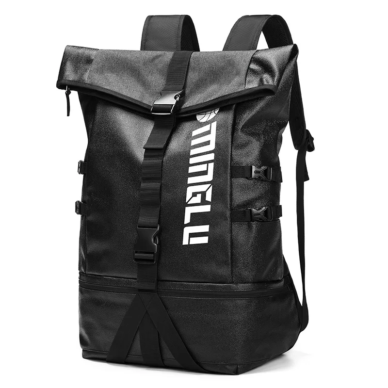 New Custom Logo School Sport Equipment Bag Volleyball Basketball Football Soccer Backpack - 图片 4