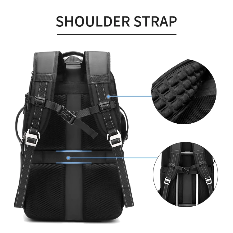 Shockproof Anti Theft for Men Travel  Dslr Backpack  Bag Waterproof Professional Camera Backpack - 图片 5