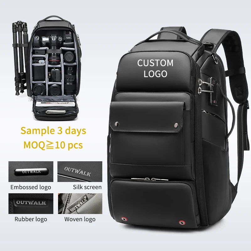Shockproof Anti Theft for Men Travel  Dslr Backpack  Bag Waterproof Professional Camera Backpack