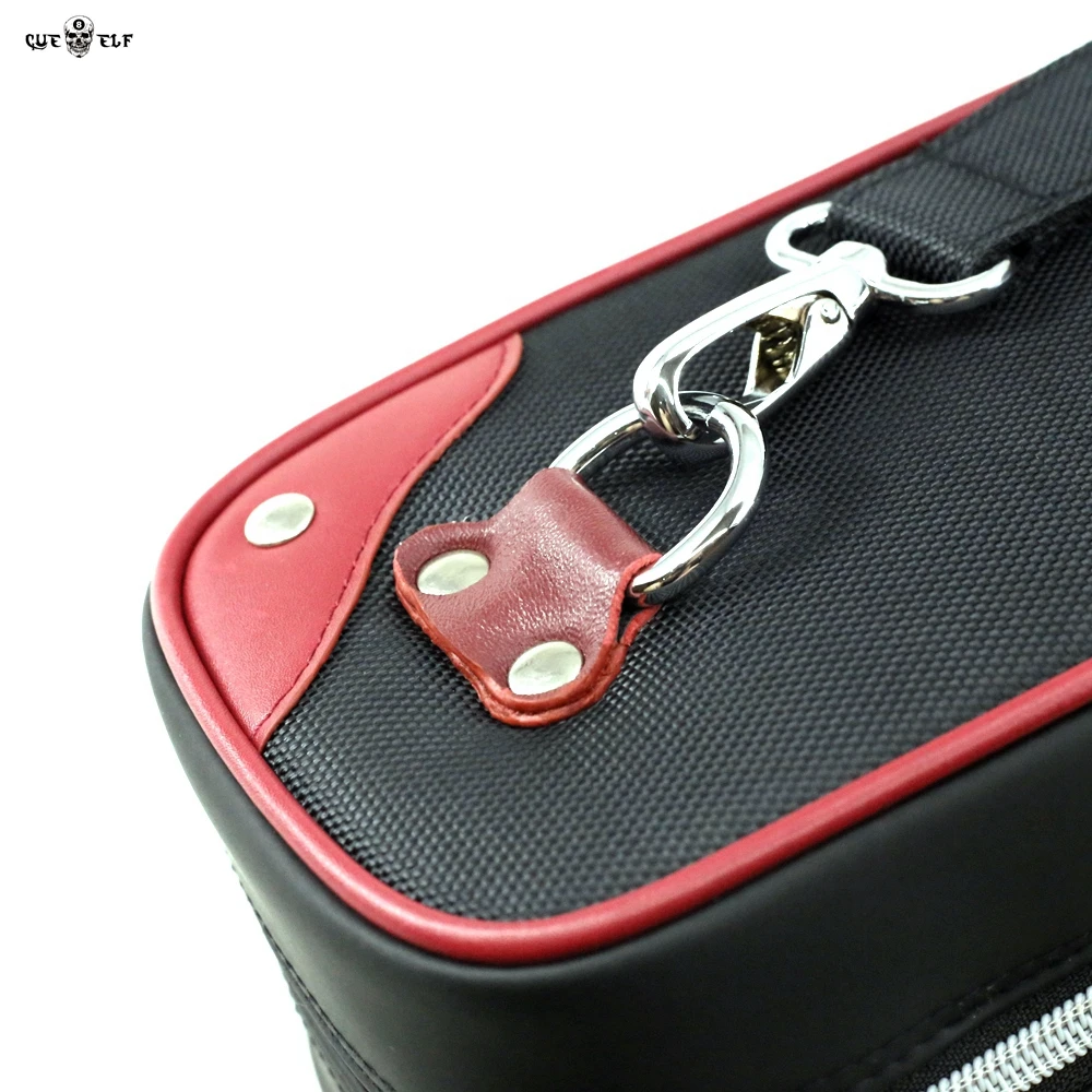 Cueelf Modern Style Leather Pool Cue Case Hot Selling Billiard Cue Stick Bag Rod Box Material - 图片 2
