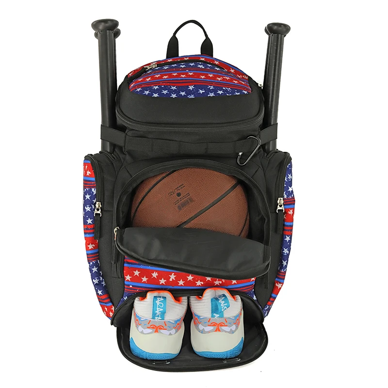 Basketball Backpack Bags Sports Gym Backpacks Large Capacity with Shoe Compartment and Ball Holder for Youth Student Soccer Bag