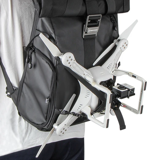 Professional Waterproof Nylon Large Capacity Shockproof Dslr Camera Roll up Tool Bag Backpack - 图片 5