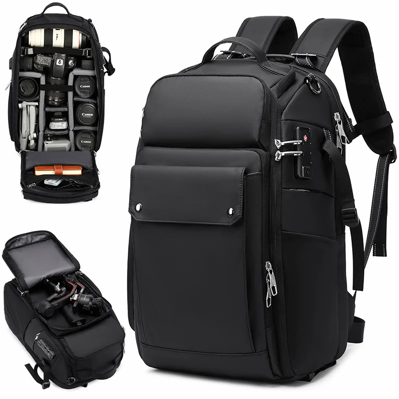 New SLR Shoulders Camera Bag Drone Backpack Waterproof Computer Stabilizer Integrated Camera Bag