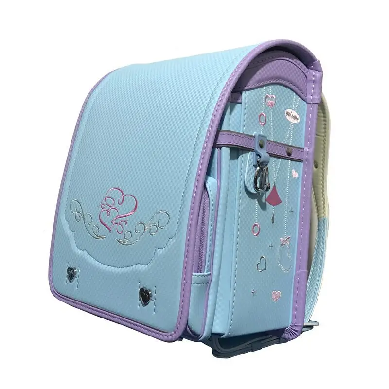 Large Capacity Waterproof GPS Student Backpack for Boys Aged 6-12 New Light Leisure New School Bag Featuring PU Polyester Lining - 图片 5