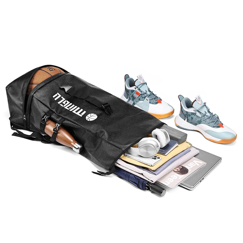 New Custom Logo School Sport Equipment Bag Volleyball Basketball Football Soccer Backpack - 图片 3