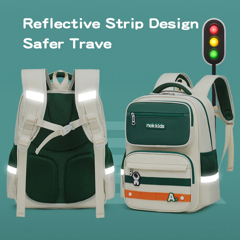 Hot Sale Fashion Waterproof Kids Backpack Polyester School Bag 3 in 1 Student Backpack Set - 图片 4