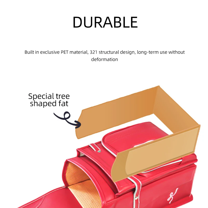 GPS Positioning School Bag Durable PU School Backpack Large Capacity Waterproof Student Backpack - 图片 5