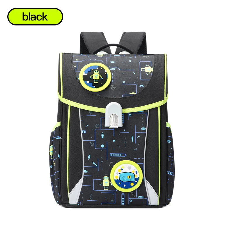 Custom Lightweight Stylish Label Waterproof Large Capacity Student Children Primary School Bags  Kids Anti Theft Backpack - 图片 2