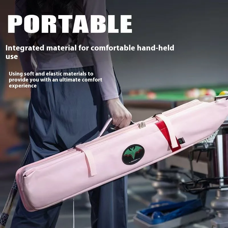 High Quality Rainbow 1/2 Split Ball Snooker & Billiard Cases 3x4 Pool Cue Outer Bag Seven-Hole Frame Upgrade for Pool Billiard - 图片 6