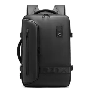 Custom logo Vacuum Compression System Backpack Expandable Anti-theft Bagpack Back Pack Travel Laptop Bag Backpacks