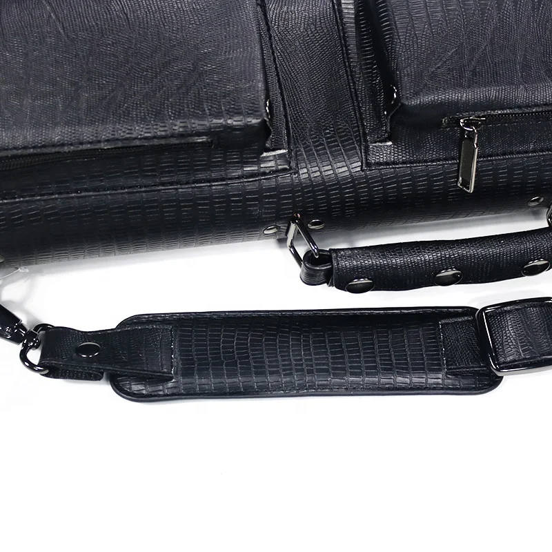 Promotion Sale Classic Fashion Design  Billiard Sports 3B5S Pool Cue Bag  8 Holes Pool Stick Carry Case - 图片 6