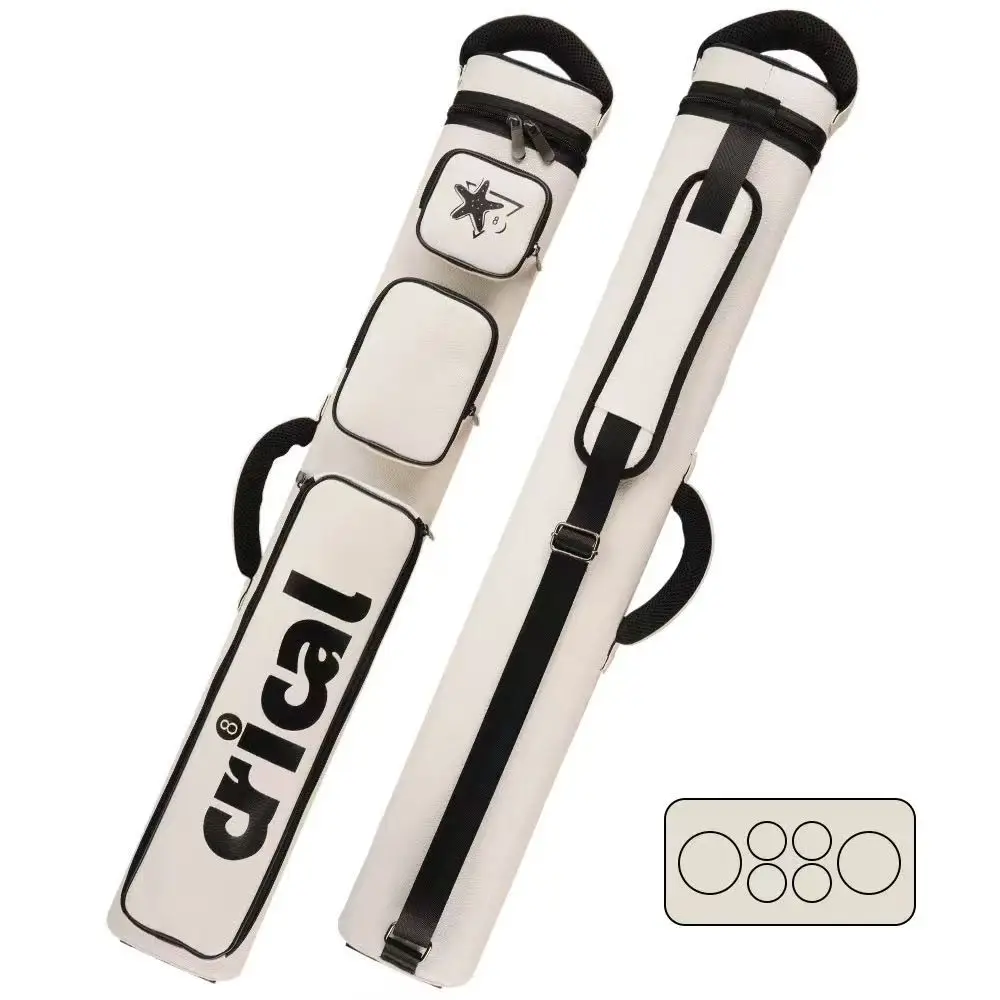 Wholesale 1/2 Split Large Capacity 6 Hole Pool Cue Bag High Quality - 图片 4