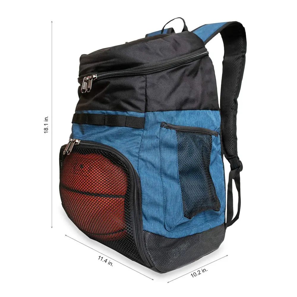 Custom Soccer Backpack Sports Backpack Basketball Football Backpack with Ball Compartment - 图片 2